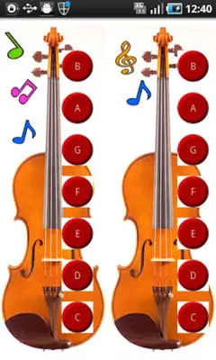 Real Violin android App screenshot 1